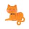 SuperShape® 31" Orange Tabby Cat Foil Balloon